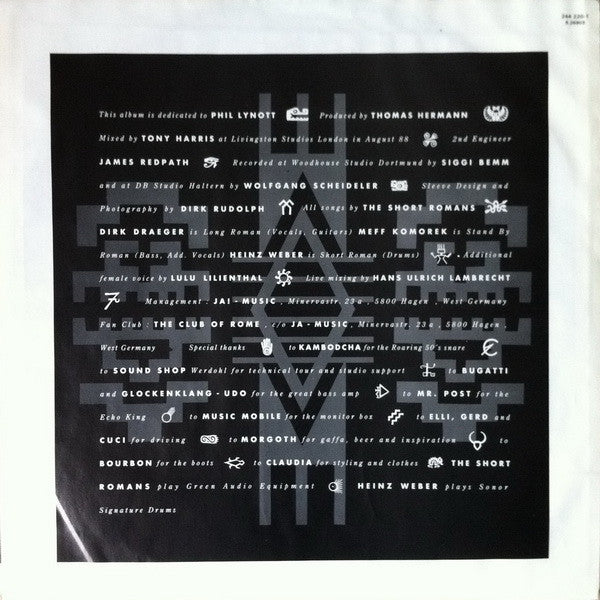 Short Romans : Kicked Out Of Wonderland (LP, Album)