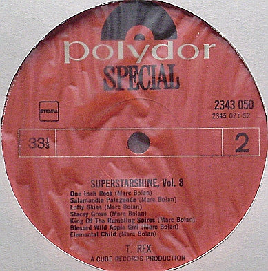 T. Rex : Superstarshine Vol. 8 (LP, Comp)