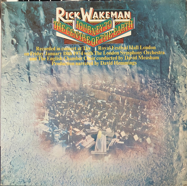 Rick Wakeman : Journey To The Centre Of The Earth (LP, Album, Gat)