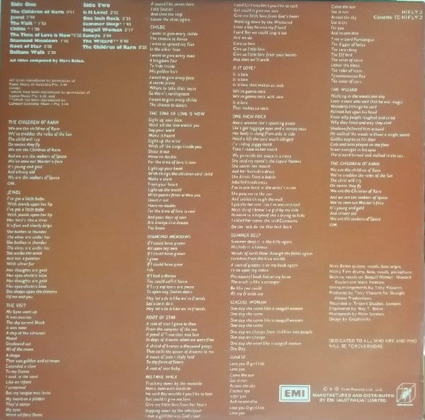 T. Rex : T. Rex (LP, Album, RE)