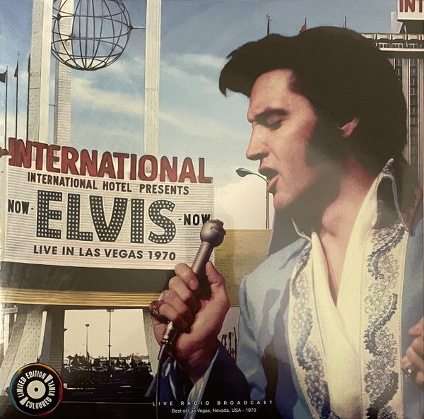 Elvis Presley - International Hotel Presents Now Elvis Live In Las Vegas 1970 (LP, Comp, Ltd, Unofficial, Gol) - De Platen Aap – Vinylwinkel in Brielle & online webshop voor muziekliefhebbers
