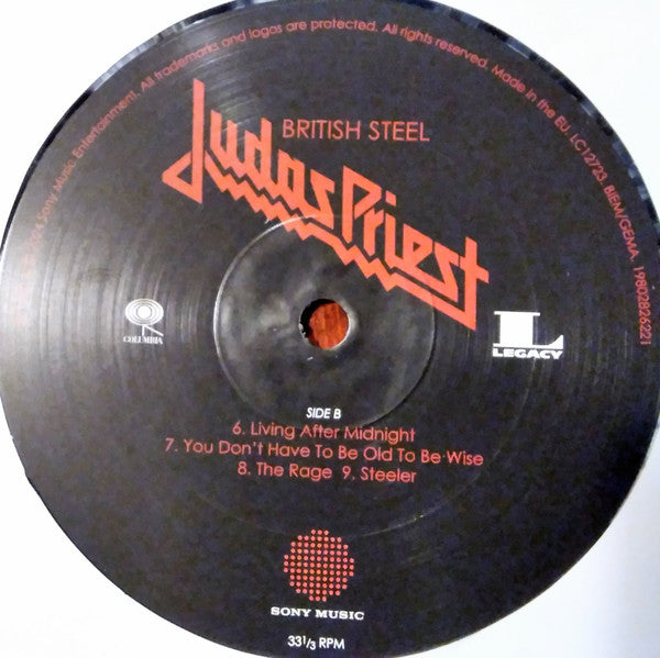 Judas Priest : British Steel (LP,Album,Reissue)