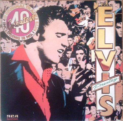 Elvis Presley : Elvis's 40 Greatest (2xLP, Comp)