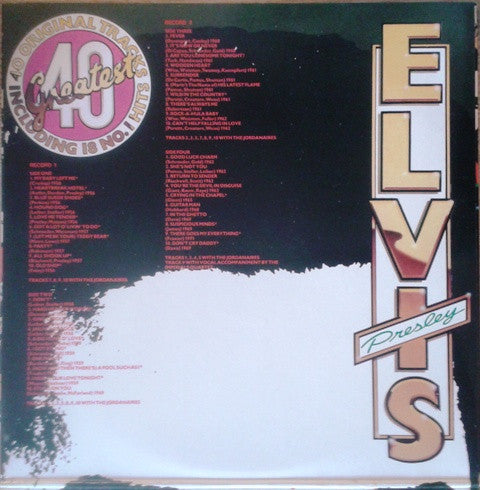 Elvis Presley : Elvis's 40 Greatest (2xLP, Comp)