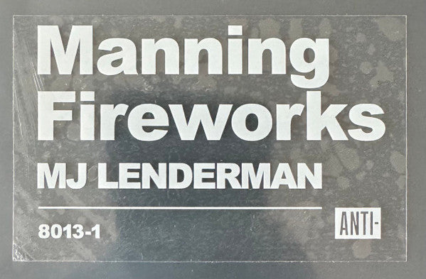 MJ Lenderman - Manning Fireworks (LP, Album) - De Platen Aap – Vinylwinkel in Brielle & online webshop voor muziekliefhebbers