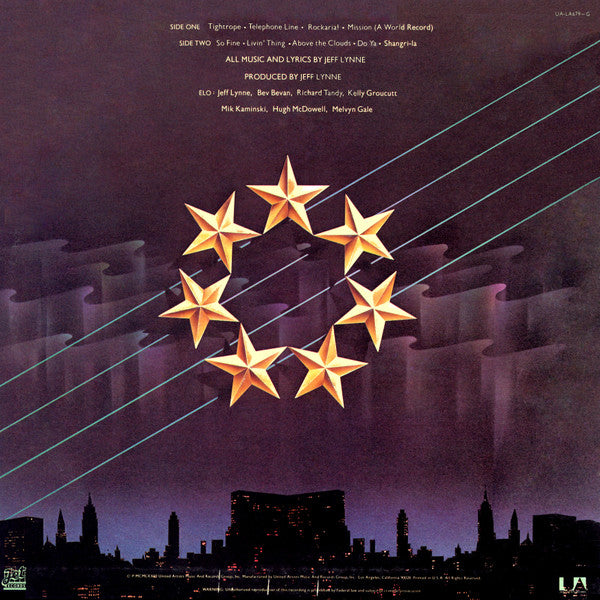 Electric Light Orchestra : A New World Record (LP, Album, Ter)