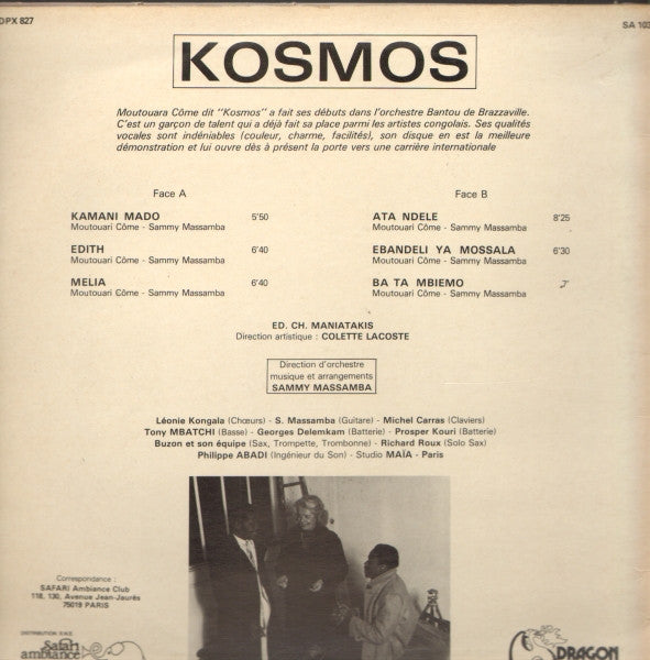 Kosmos* : Kosmos (LP, Album)