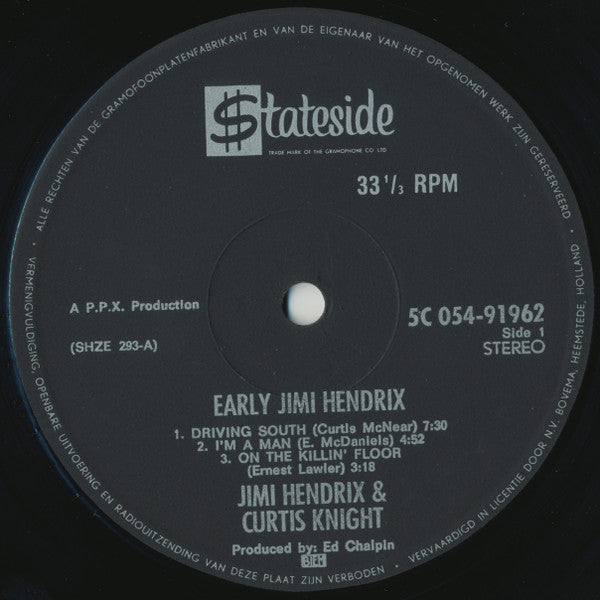 Jimi Hendrix : Early Jimi Hendrix (LP, Album)