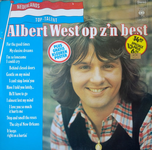 Albert West : Albert West Op Z'n Best (LP, Album)