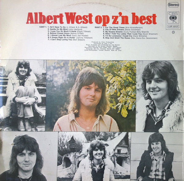Albert West : Albert West Op Z'n Best (LP, Album)