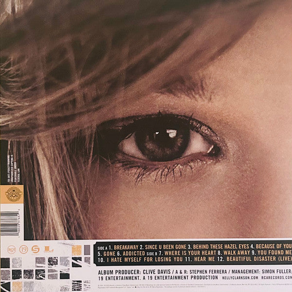 Kelly Clarkson : Breakaway (LP, Album, RE)