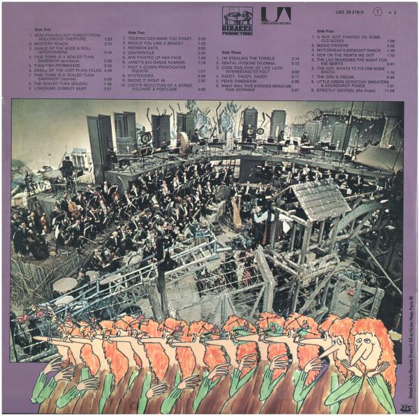 Frank Zappa : 200 Motels (2xLP, Album, Gat)