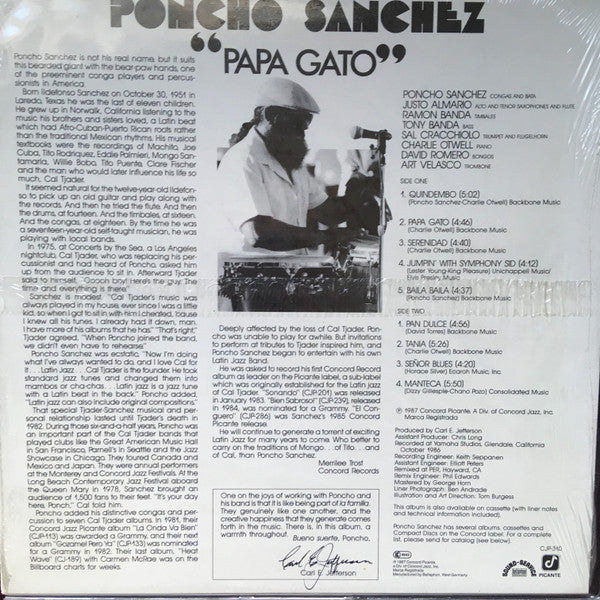 Poncho Sanchez : Papa Gato (LP, Album)