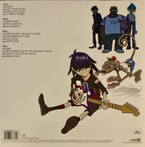 Gorillaz : Demon Days (LP,Album,Reissue,Repress)