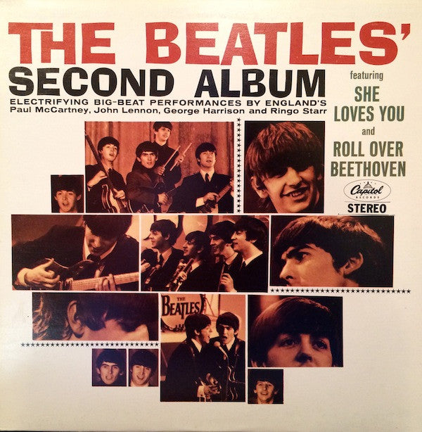 The Beatles : The Beatles' Second Album (LP, Album, RE, Pur)
