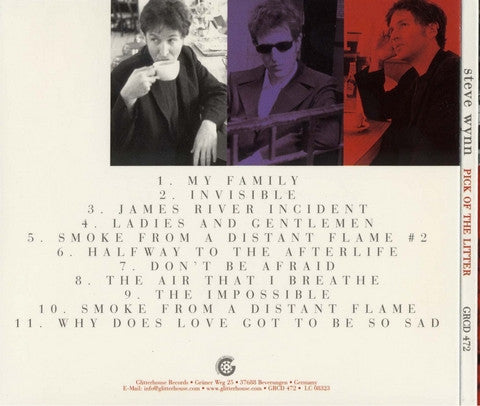 Steve Wynn - Pick Of The Litter (CD, Album) - De Platen Aap – Vinylwinkel in Brielle & online webshop voor muziekliefhebbers