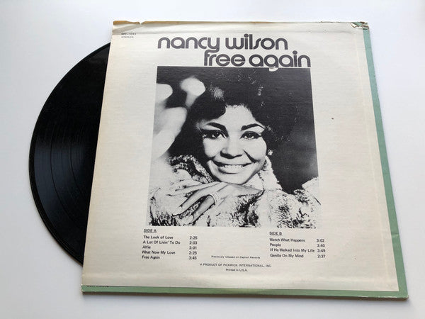 Nancy Wilson : Free Again (LP, Album, Comp)