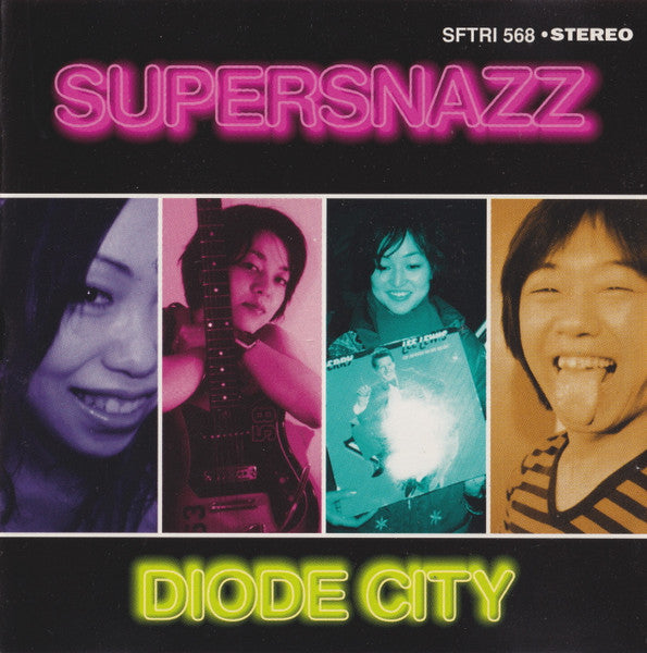 Supersnazz - Diode City (CD, Album) - De Platen Aap – Vinylwinkel in Brielle & online webshop voor muziekliefhebbers