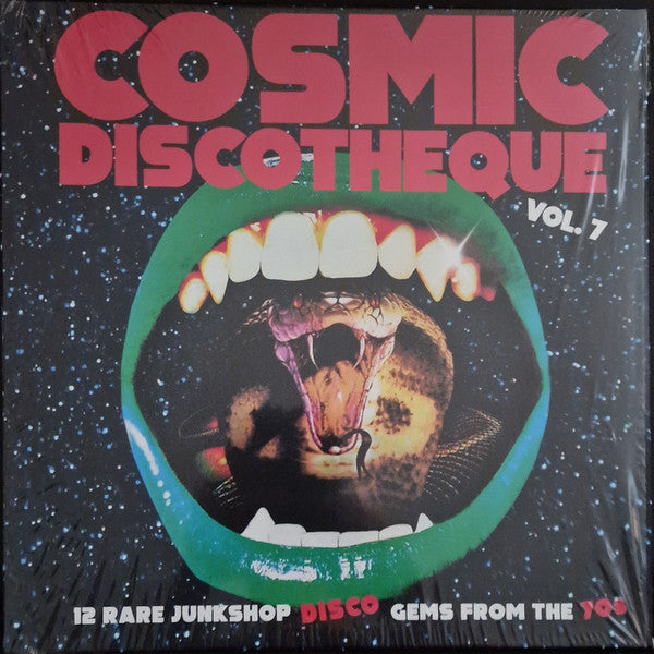 Various : Cosmic Discotheque Vol 7 - 12 Rare Junkshop Disco Gems From The '70's (LP,Compilation)