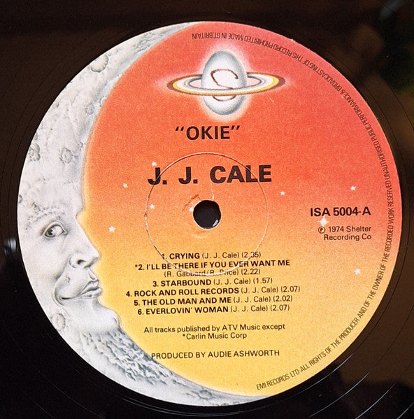 J.J. Cale : Okie (LP, Album, RE)