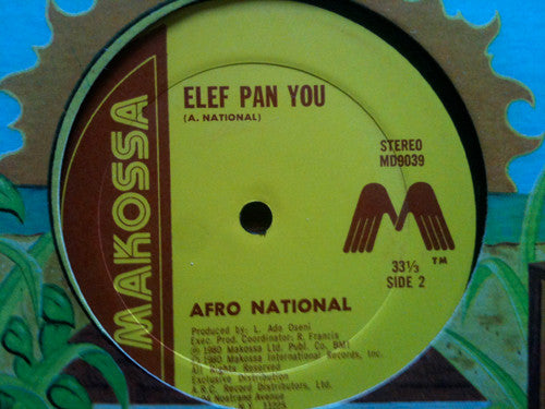 Afro National : Money Palava (12")