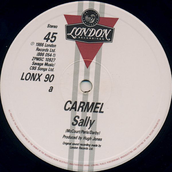 Carmel (2) : Sally (12", Single)