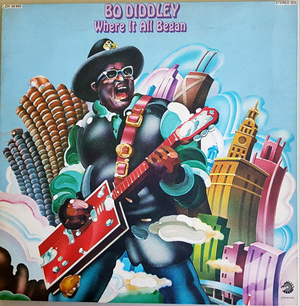 Bo Diddley : Where It All Began (LP, Album, Gat)