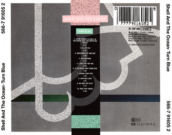 Shell And The Ocean - Turn Blue (CD, Album) - De Platen Aap – Vinylwinkel in Brielle & online webshop voor muziekliefhebbers