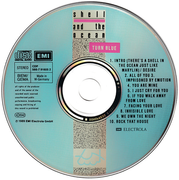 Shell And The Ocean - Turn Blue (CD, Album) - De Platen Aap – Vinylwinkel in Brielle & online webshop voor muziekliefhebbers
