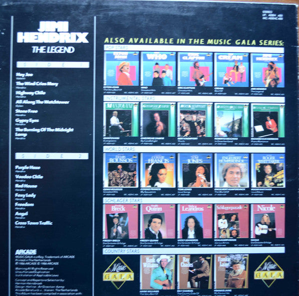 Jimi Hendrix : The Legend (LP, Comp)