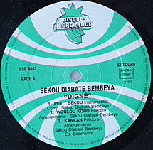 Sekou Diabate Bembeya* : "Digné" (LP, Album)