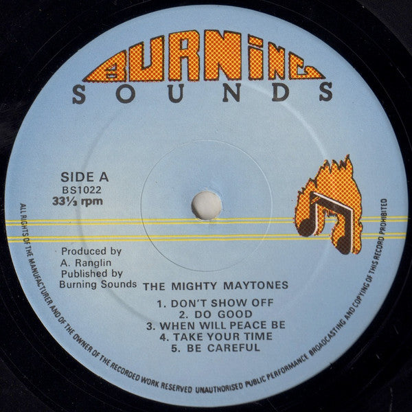 The Mighty Maytones* : Boat To Zion (LP)