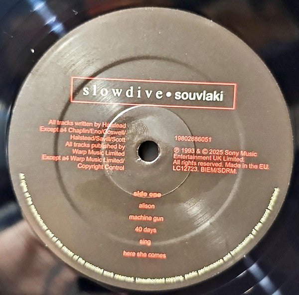 Slowdive : Souvlaki (LP, Album, RE)