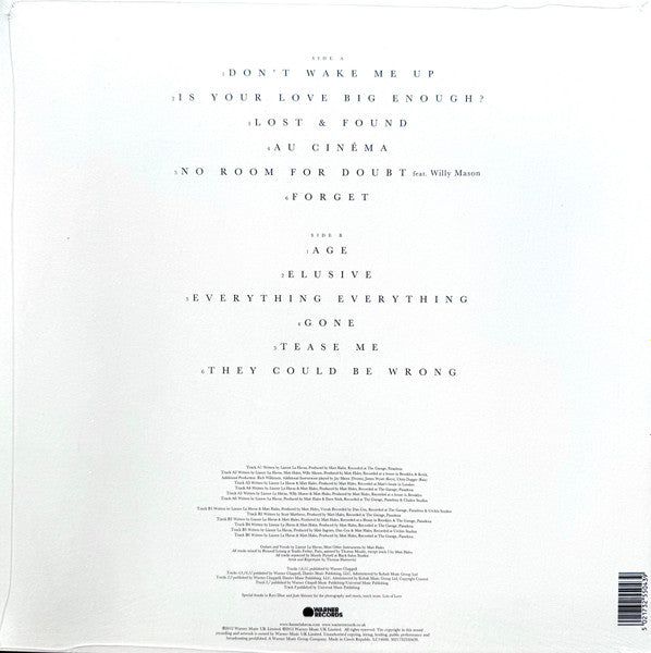 Lianne La Havas : Is Your Love Big Enough? (LP, Album, RSD, Pin)