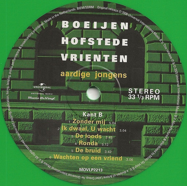Boeijen*, Hofstede*, Vrienten* : Aardige Jongens (LP, Album, RSD, Ltd, Gre)