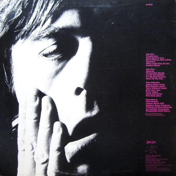 Dave Edmunds : Tracks On Wax 4 (LP, Album, PR )