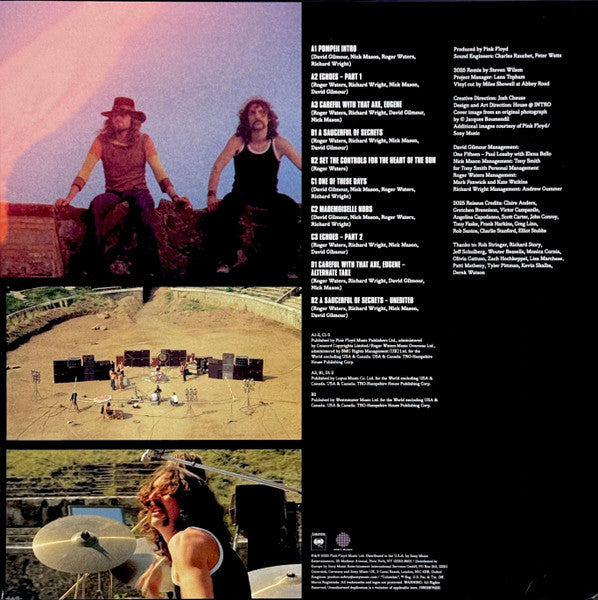 Pink Floyd : Pink Floyd At Pompeii MCMLXXII (2xLP, Album, Rem)