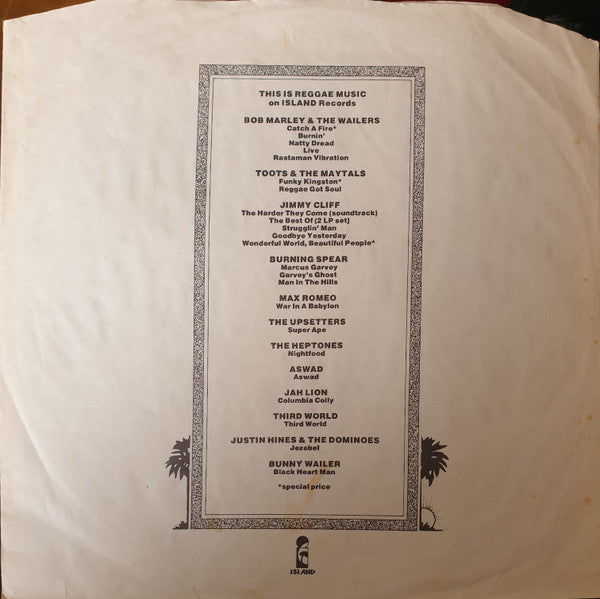 Various : This Is Reggae Music (LP, Comp)