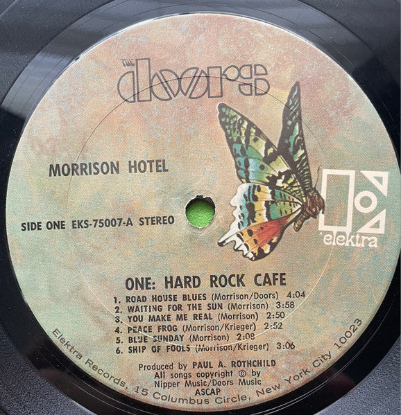 The Doors : Morrison Hotel (LP, Album, Pit)