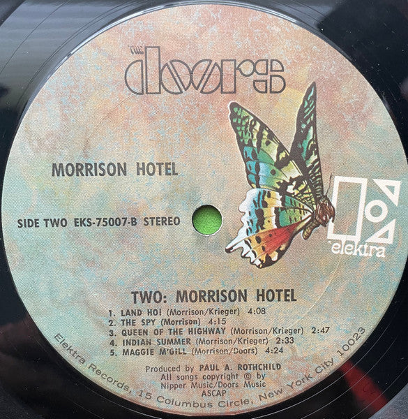 The Doors : Morrison Hotel (LP, Album, Pit)