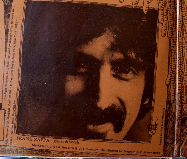 Frank Zappa And The Mothers : Over-Nite Sensation (LP, Album, Gat)