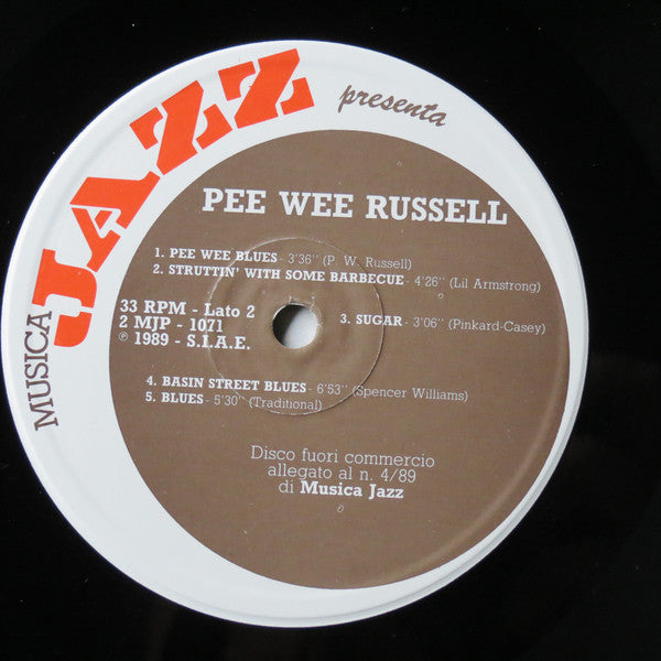 Pee Wee Russell : Pee Wee Russell (LP, Comp, RM)