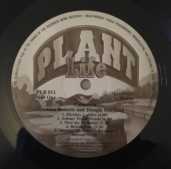 Alan Roberts (3) & Dougie MacLean : Caledonia (LP, Album)