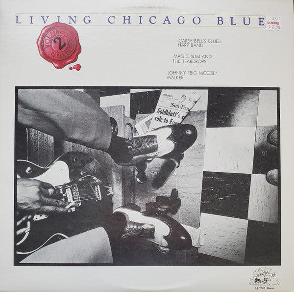 Carey Bell's Blues Harp Band / Magic Slim And The Teardrops* / Johnny "Big Moose" Walker : Living Chicago Blues Volume 2 (LP, Comp)