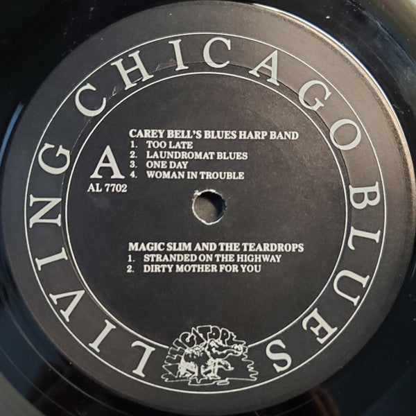 Carey Bell's Blues Harp Band / Magic Slim And The Teardrops* / Johnny "Big Moose" Walker : Living Chicago Blues Volume 2 (LP, Comp)