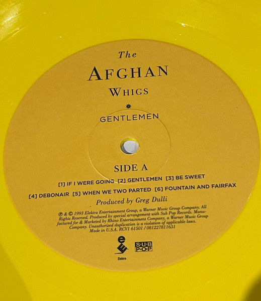 Afghan Whigs, The : Gentlemen (LP,Album,Reissue)