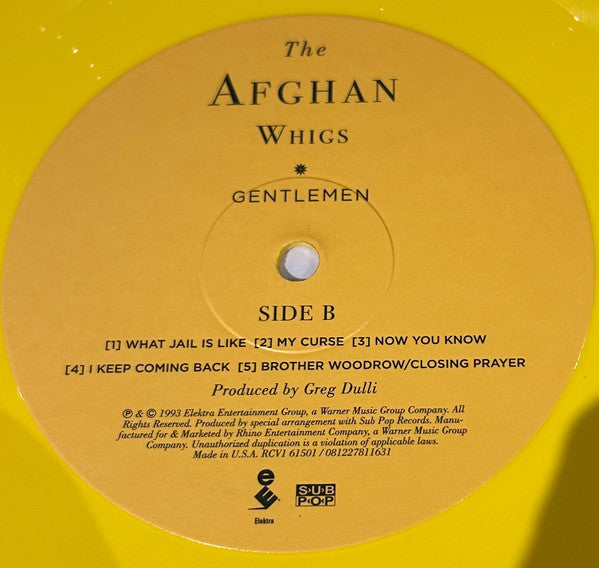 Afghan Whigs, The : Gentlemen (LP,Album,Reissue)