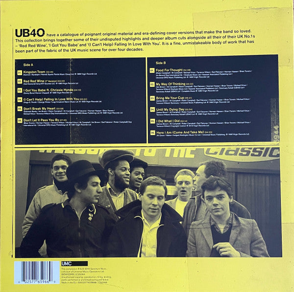 UB40 : Red Red Wine (The Collection) (LP, Comp, Ltd, RE, Red)