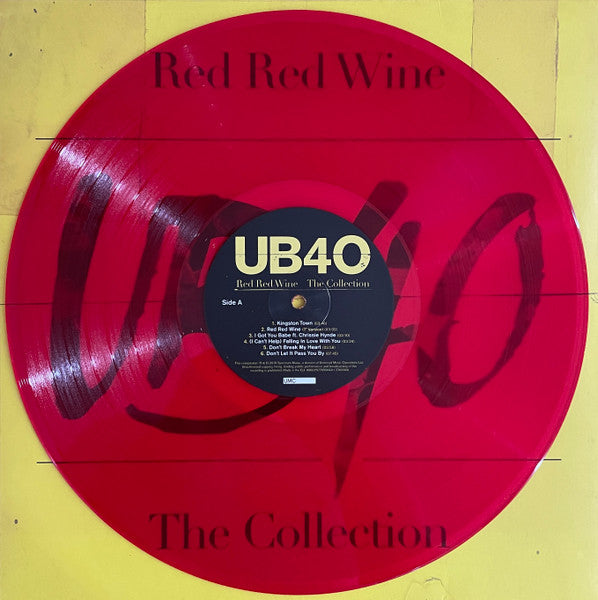 UB40 : Red Red Wine (The Collection) (LP, Comp, Ltd, RE, Red)