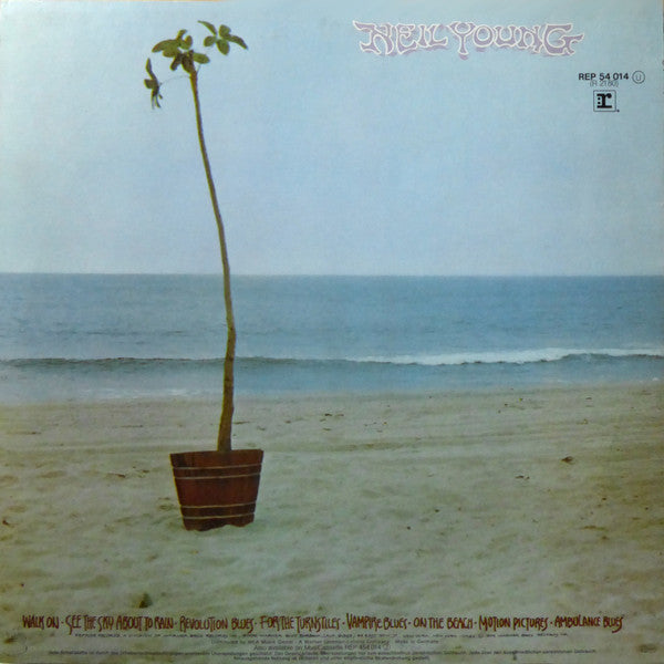 Neil Young : On The Beach (LP, Album, RE)